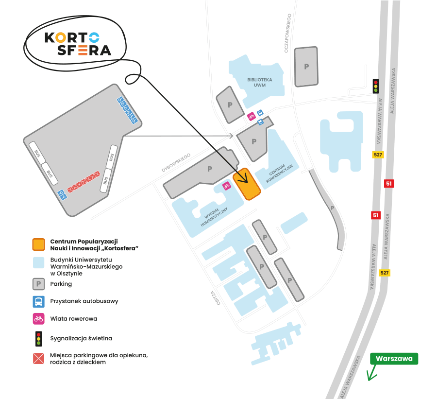 Mapa jak dojechać