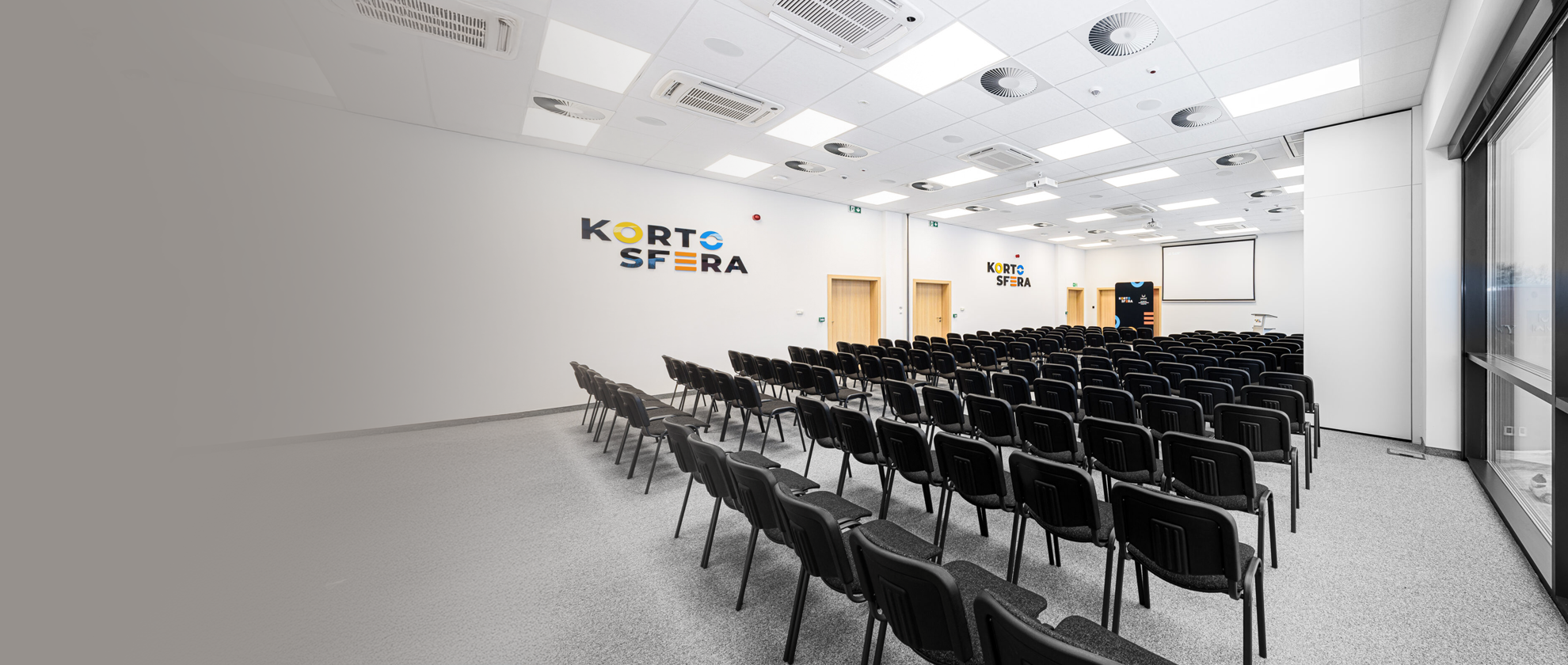 Sala wykładowa KortoSfera
